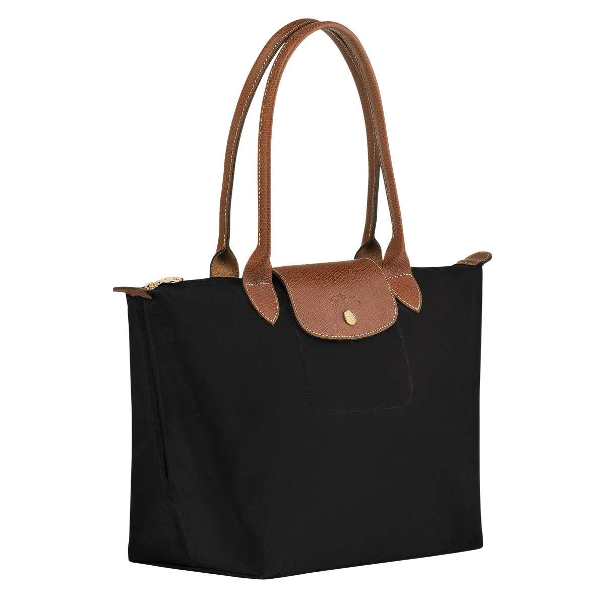 Longchamp Le Pliage Medium Tote - Black — Black