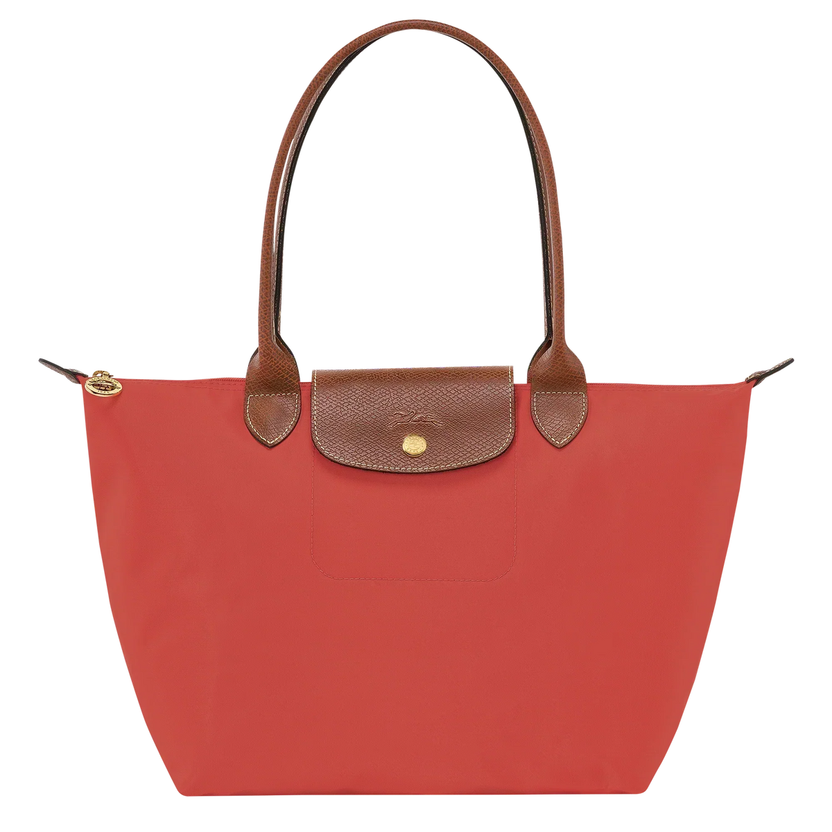 Longchamp Le Pliage Medium Tote Bag - Tomato Red — Tomato Red