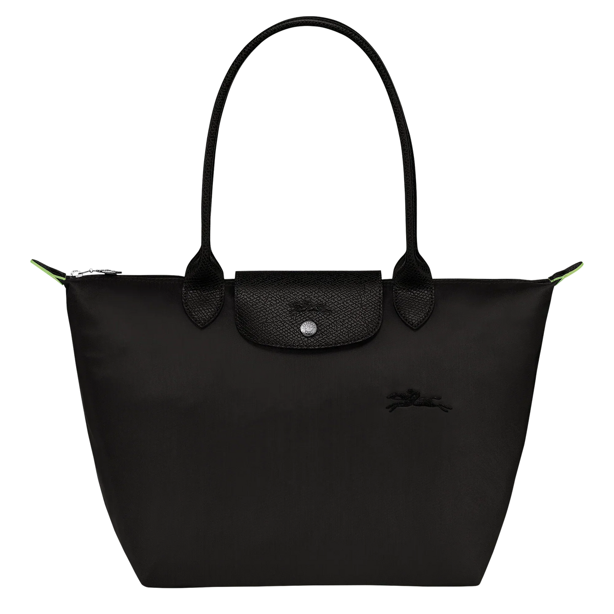 Longchamp Le Pliage Medium Tote, Black — Black